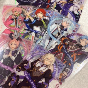 Ensemble Stars CN officieel: doorzichtige kaart // transparante pokerkaart