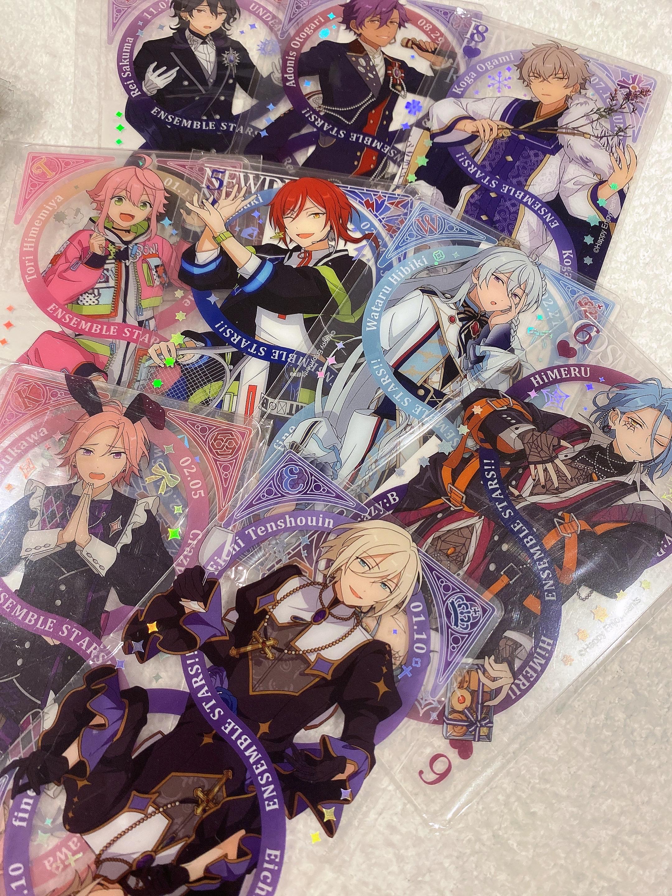 Ensemble Stars CN Official - Clear Card // Transparent Poker Card