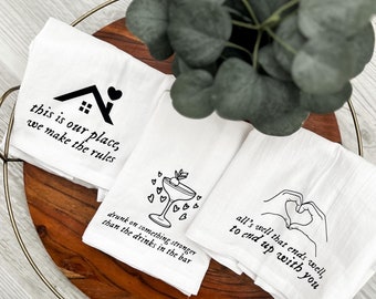 To My Lover Kitchen Towels | Housewarming & Bridal Gifts