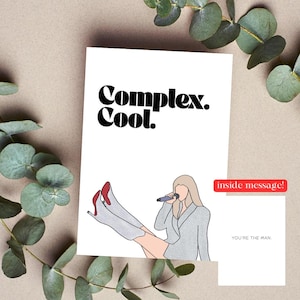 You&#39;re The Man Card | Just Because Card | Congrats Card | INSTANT DOWNLOAD