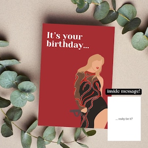 Ready for it? Birthday Card | reputation birthday card - INSTANT DOWNLOAD