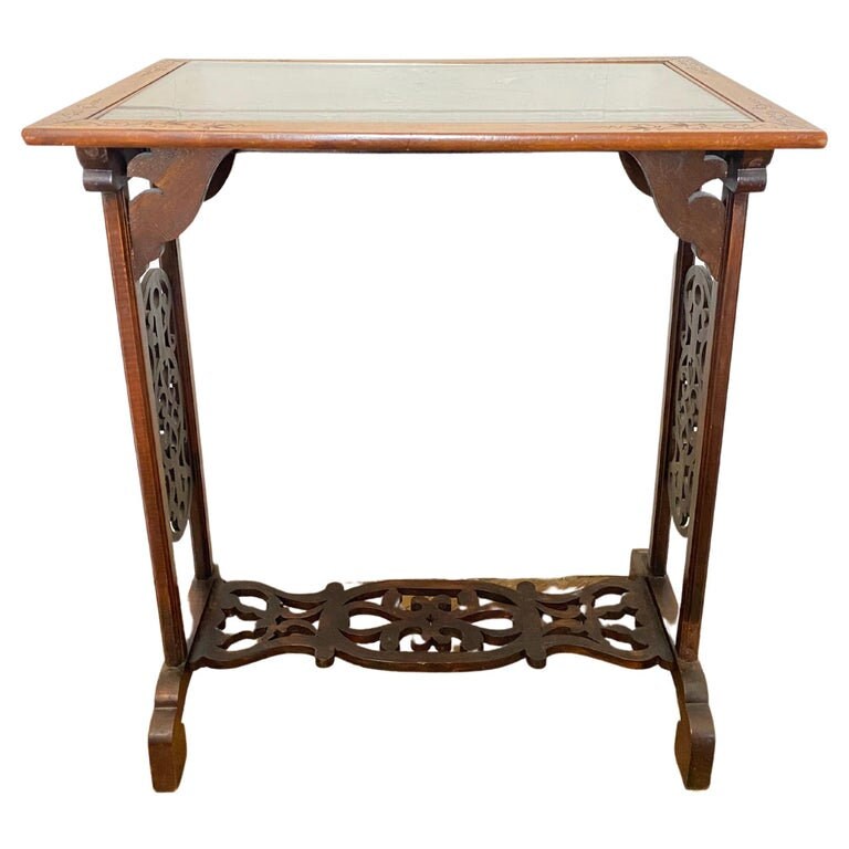 Bailly Théroux Table d'appoint Laquée d'inspiration Japonaise Fin Xixe Siècle