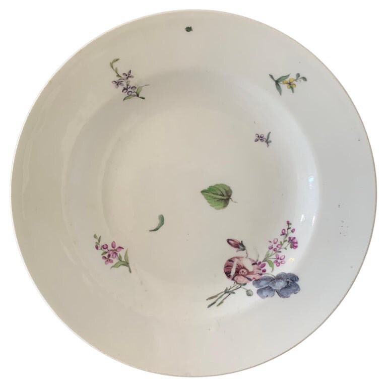 Assiette en Porcelaine Chinoise de La Compagnie Des Indes 18Ème Siècle