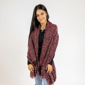 Pashmina Woven to the Loom by Hand.  Made by artisans from Argentina.