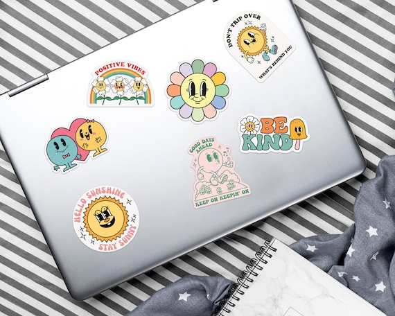 Aesthetic Sticker Pack Stock Illustration - Download Image Now -  Old-fashioned, Sticker, Retro Style - iStock