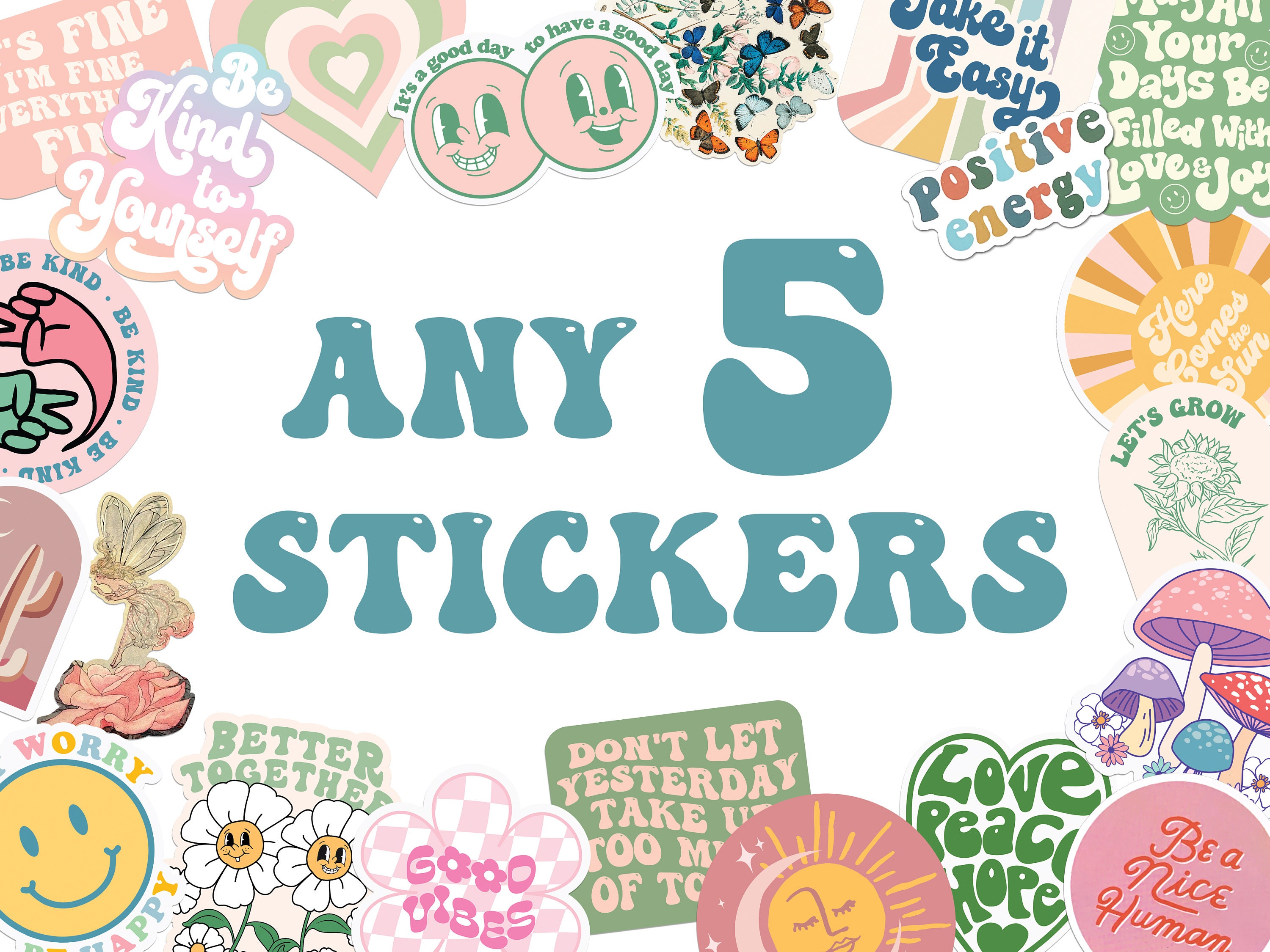 Choose Your Own Sticker Bundle Laptop Stickers Sticker Pack