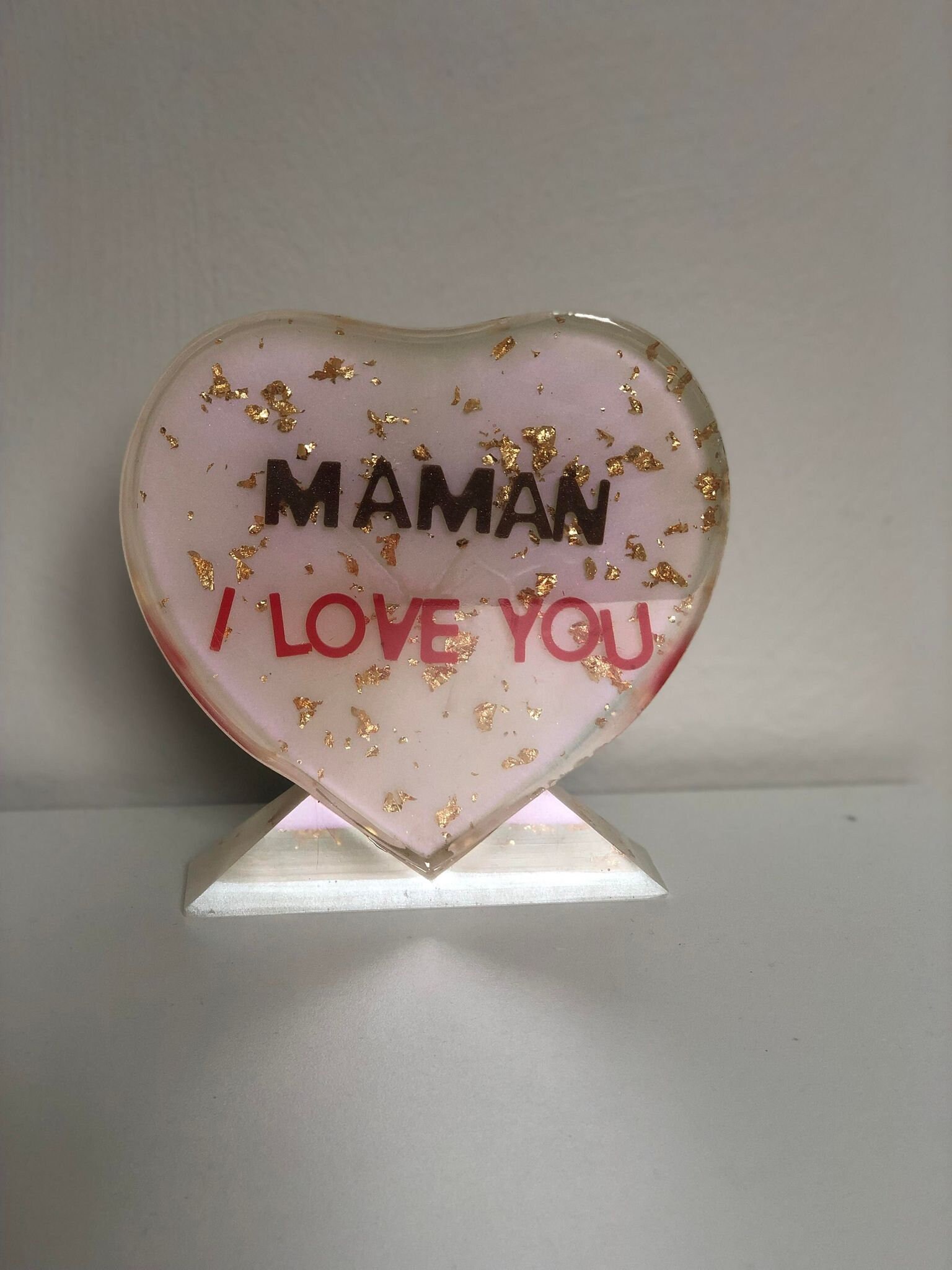 Fêtes Des Mères, Coeur Personnalisé