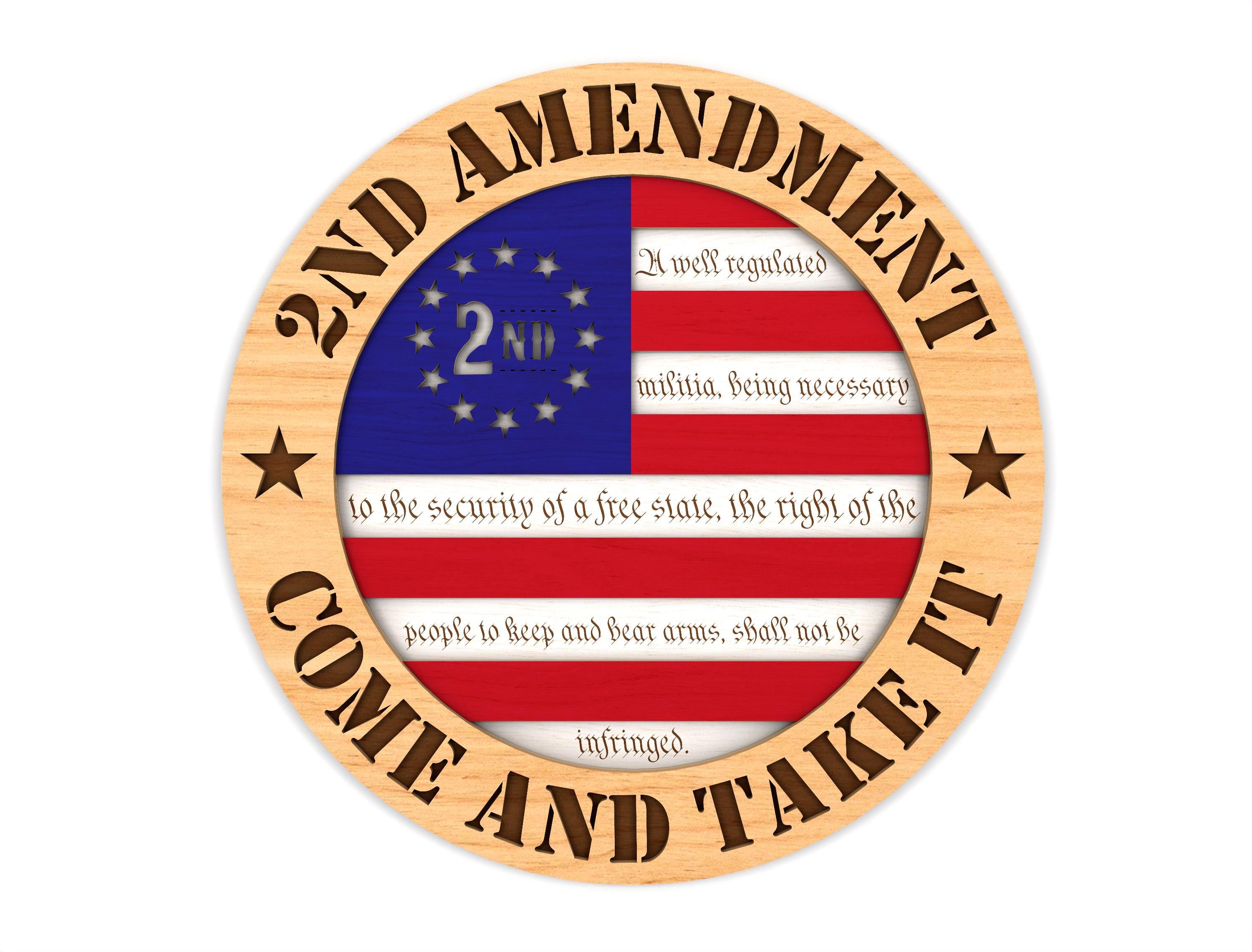 Second Amendment Icon Multilayer Second Amendment Svg, US Punisher Round Sign Svg, We the ...