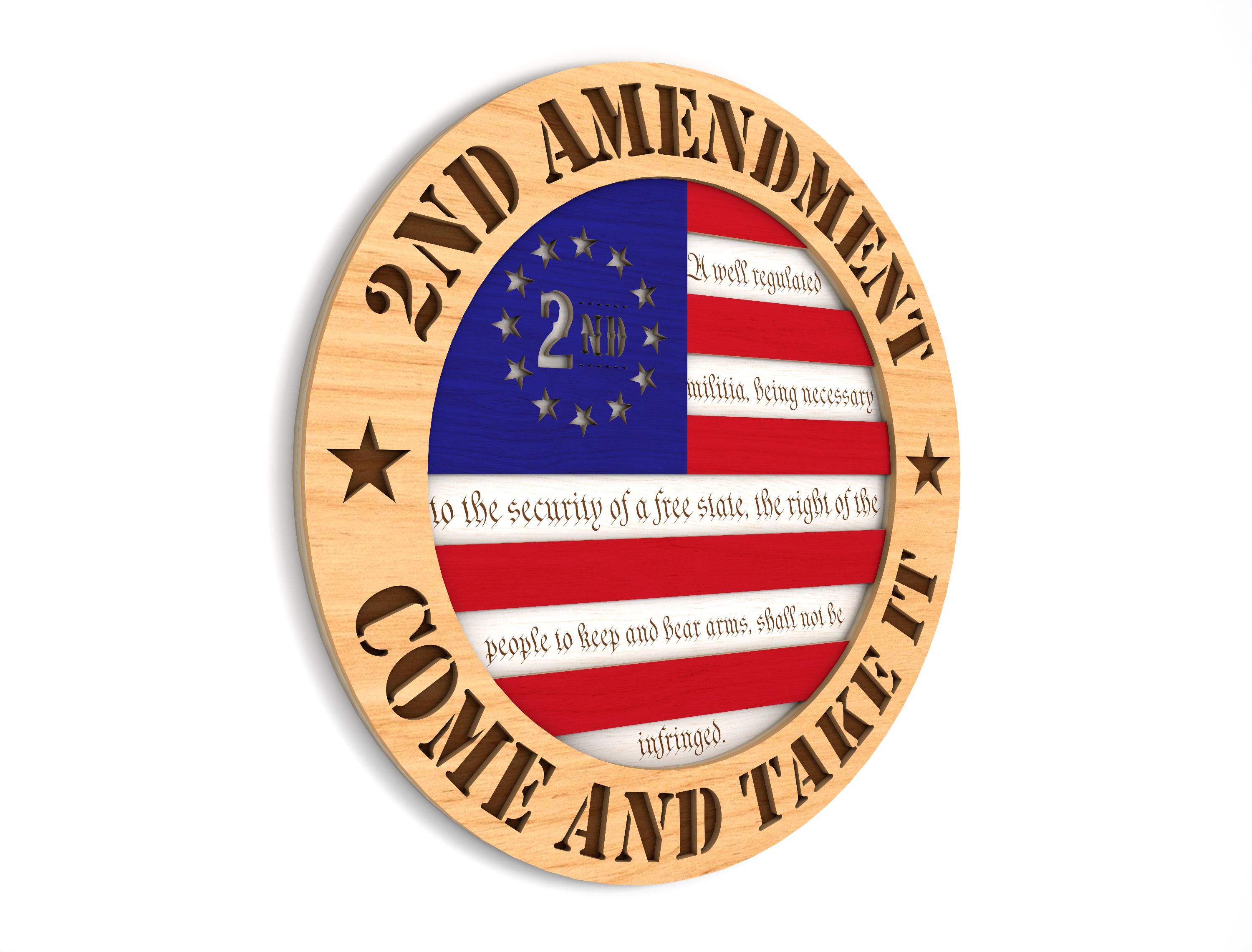 Multilayer Second Amendment Svg, US Punisher Round Sign Svg, We the ...