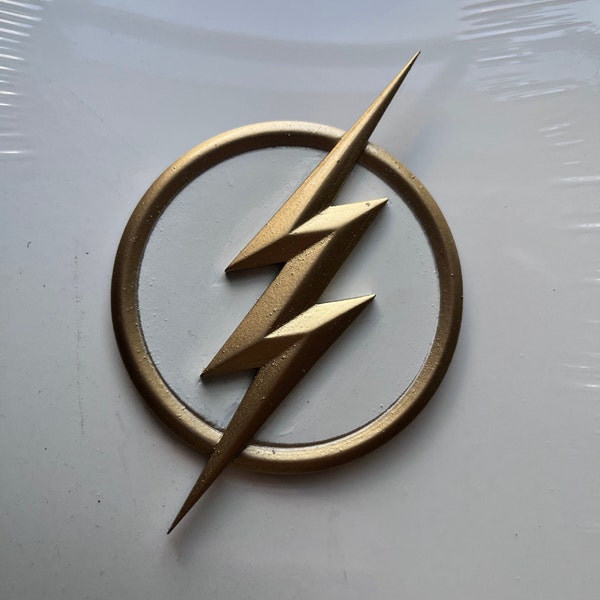 3-D Printed Flash Emblem |CW Flash| Wearable| DC| Cosplay|