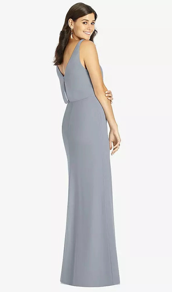 Dessy DRESS platinum size 16 TH006 RRP 200.00 Ballgown Prom Cruise Special Event Wedding Guest Bridesmaid Etsy Canada