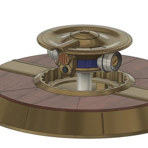 Fan art Kessel Sabacc Borddroid inspirerad av Star Wars STL-fil för 3D-utskrift Lonely Droid Counter