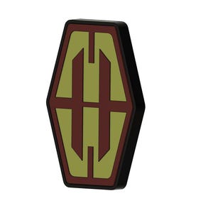 STL Lamp Logo Sabacc Kartenspiel inspiriert von Star Wars Fan Art STL-Datei für 3D-Druck Lonely Droid Countertop