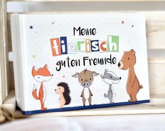 Freundebuch Waldtiere Kindergarten A5