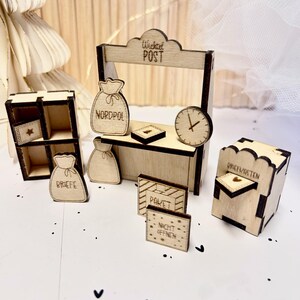 WICHTEL POST Bausatz aus Holz - Wichteltür