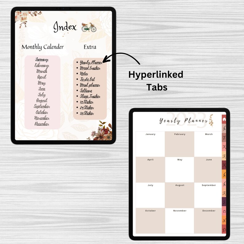Buy 2023 Digital Planner Goodnotes Notability Planner iPad Online in ...