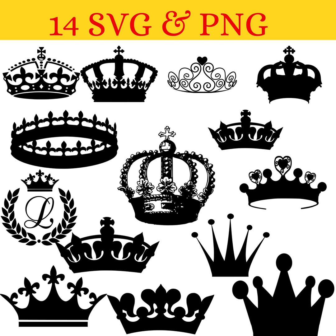 Crown Clipartprincess SVG Crown SVG Bundlecrown Svg Files Etsy crown-clipartprincess-svg-crown-svg-bundlecrown-svg-files-etsy