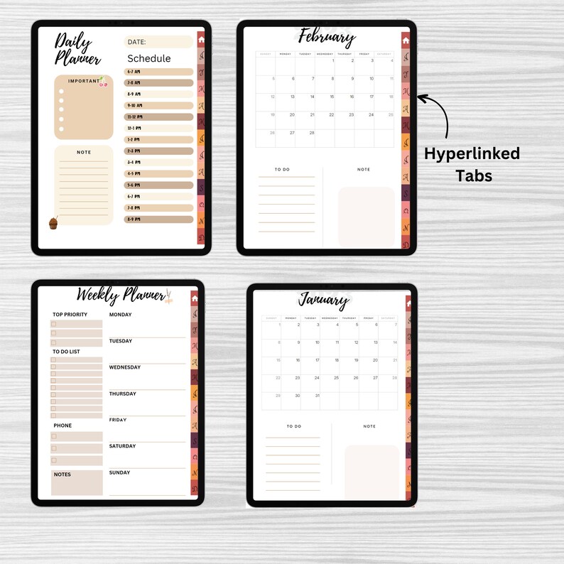Buy 2023 Digital Planner Goodnotes Notability Planner iPad Online in ...