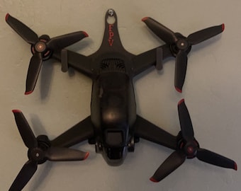Wall mount for dji fpv , pick 2 custom colors  | 3D Printed