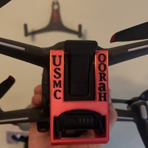 Dji fpv バッテリー カバー、カスタム文字 各面に最大 5 文字、お好みの 2 つのカスタム カラー | 3D プリント