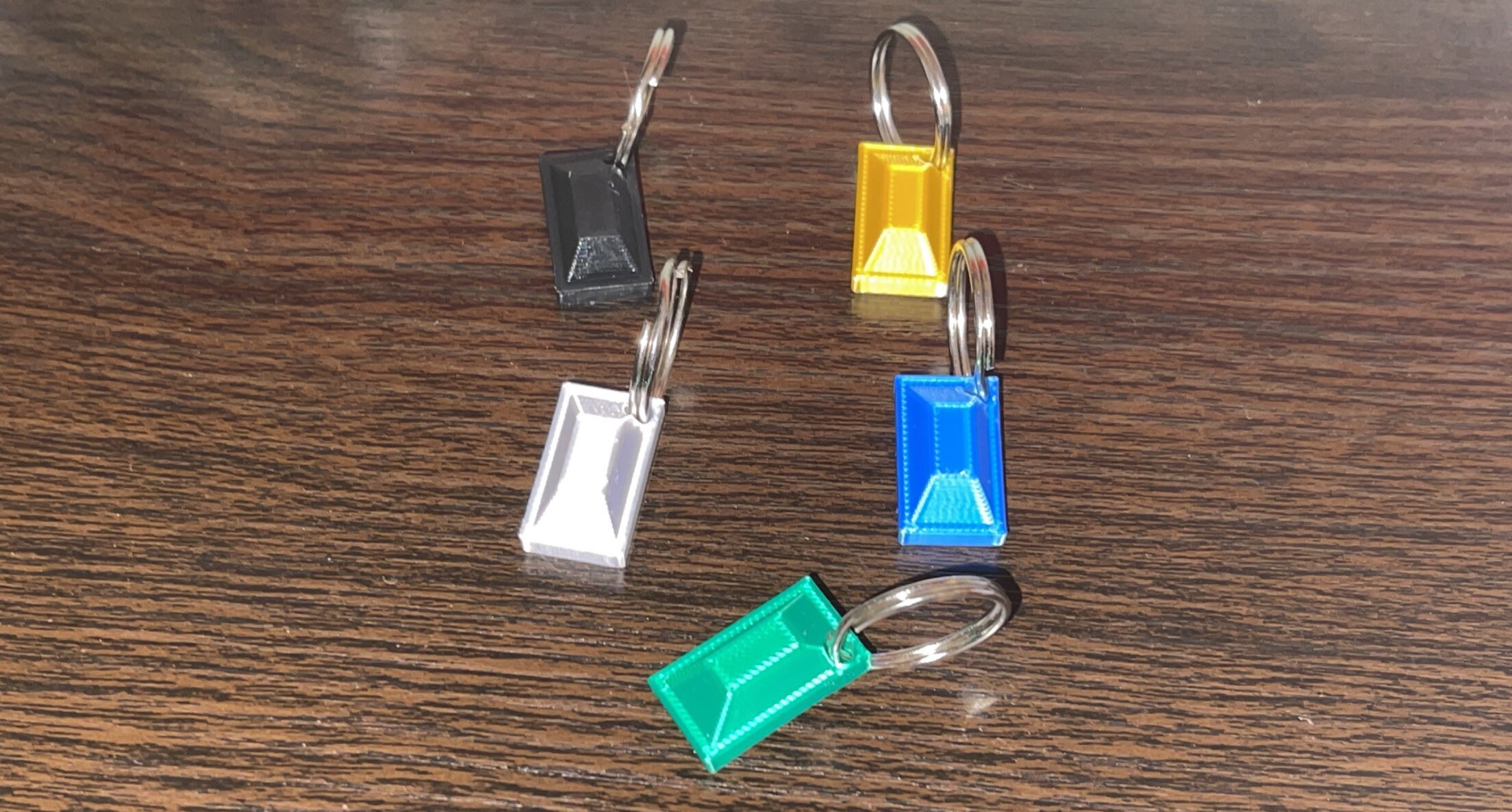Oldschool Runescape Inspired Metal Bar Keychains Osrs 3D Printed Buy