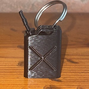 Op roest geïnspireerde sleutelhanger voor ruwe olie | 3D Geprint!