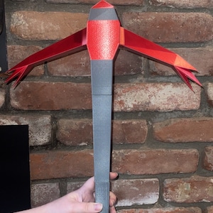 OldSchool RuneScape Dragon pickaxe life size Plastic! No glue required | 3D Printed