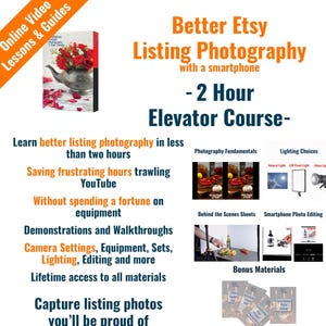 Smartphone Product Photography Course: Better Ecommerce Photos