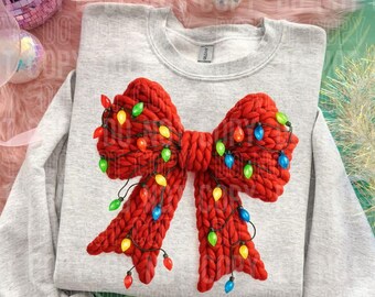 Virkad julrosé med fuskmönster