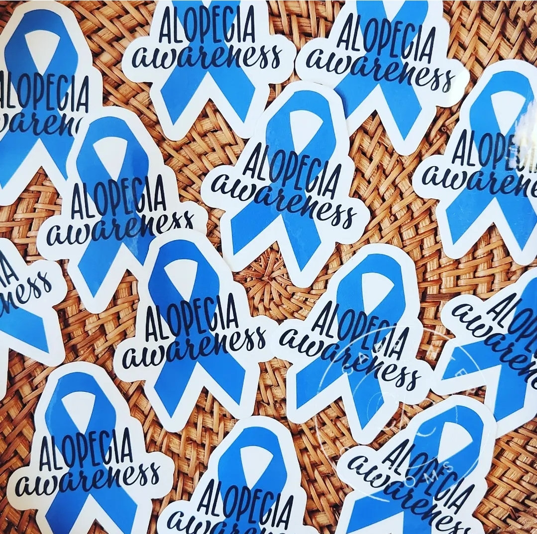 Alopecia Awareness Sticker Pack | Alopecia Awareness Stickers ...