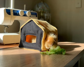 DIY Meerschweinchen Haus Schnittmuster