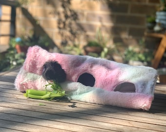 DIY guinea pig tunnel sewing pattern