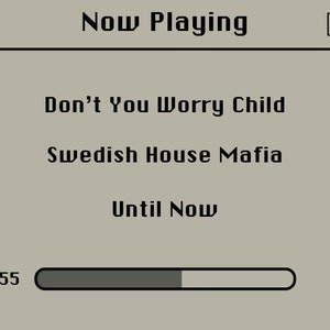 Swedish House Mafia - Don't You Worry Child - Retro iPod/MP3 Player Art Poster - Tamaño A4