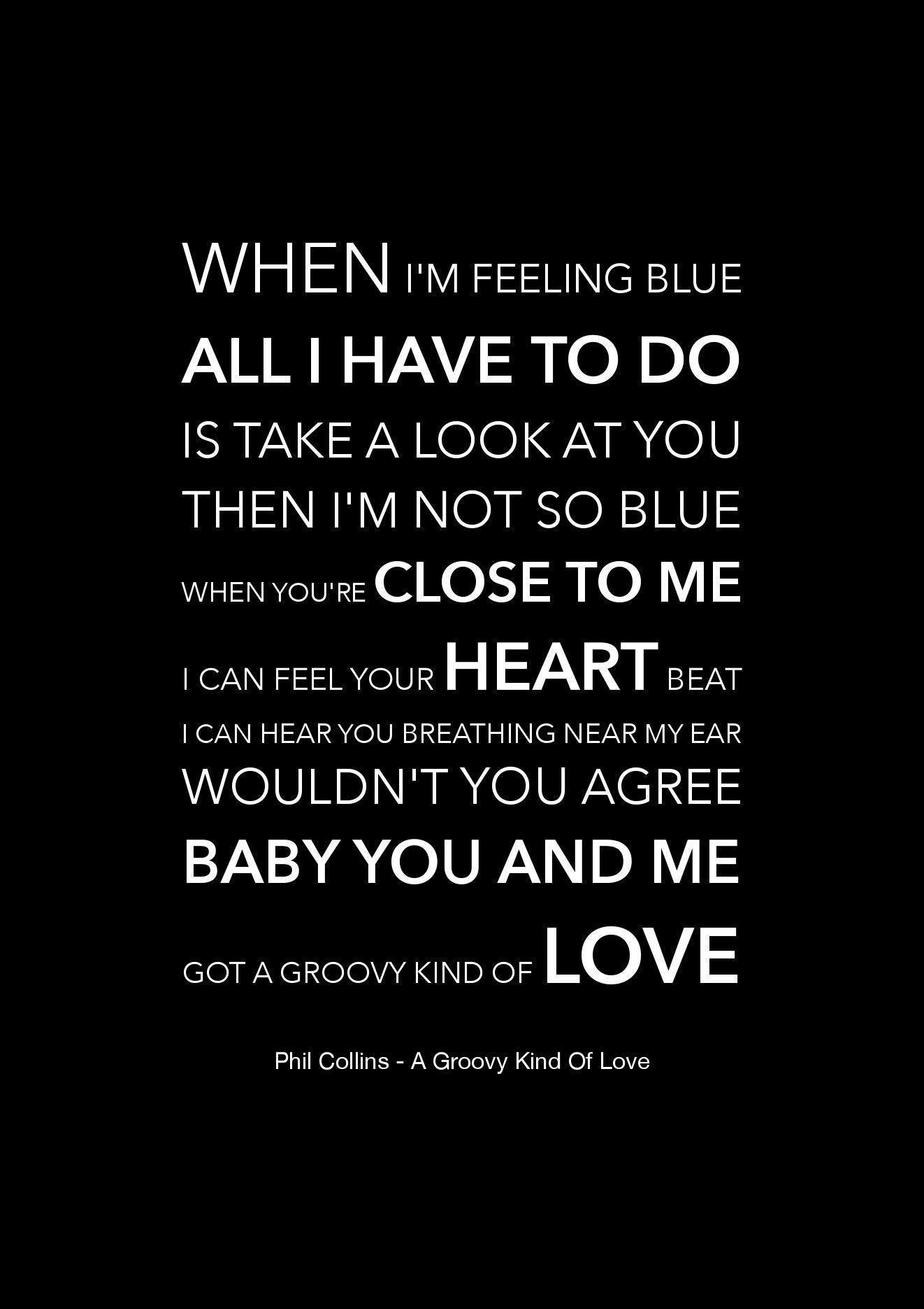 A Groovy Kind of Love - song and lyrics by Phil Collins