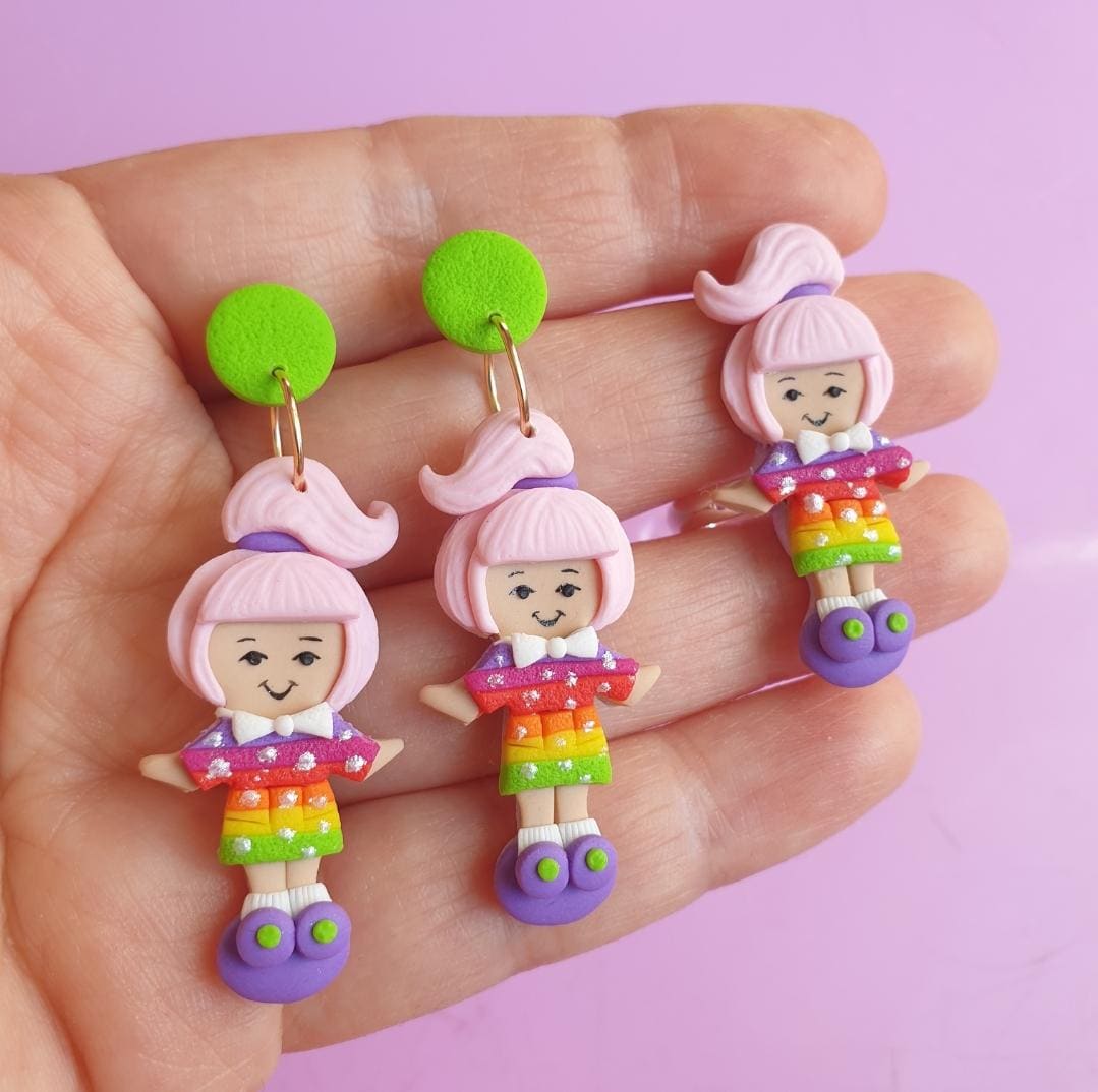 【セール】 Polly pocket earring - Etsy 日本 小物・アクセサリー