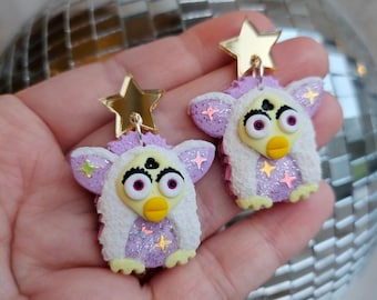 Furby Earrings