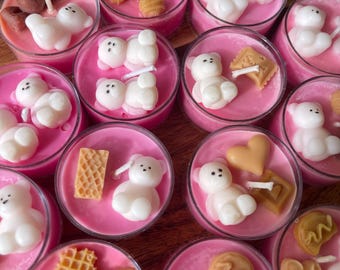 Teddy Bear Picnic Tea Light Candles