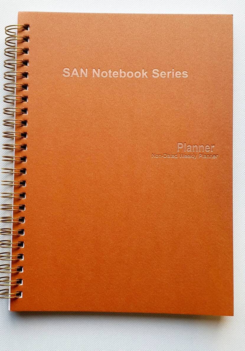 The New A5 Spiral Planner/notebook With Touch Screen Stylus Etsy UK