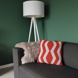 OrganicFlow Cushion – Overlay Mosaic Crochet – ENG/NL – Pattern only – PDF download - Photo tutorial