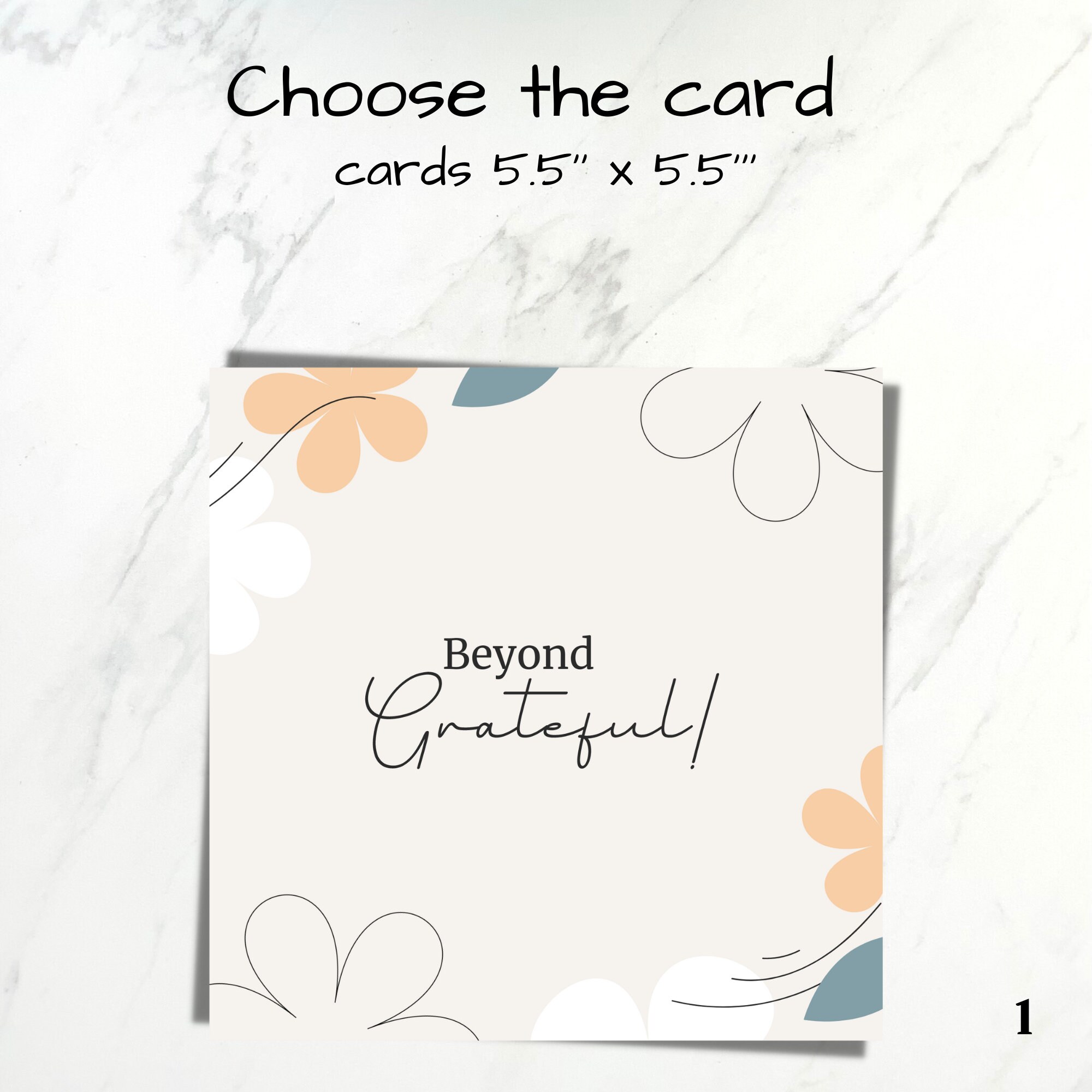 Thank You Gift Box Personalized Card Beyond Grateful Personalized Gift