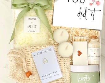 Congratulations Gift Box – Graduation, New Job or Promotion – Self Care Package – Celebrate Her Wins