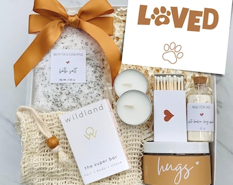 Pet Sympathy Gift Box – Dog or Cat Loss Support – Comfort for Grieving Owners