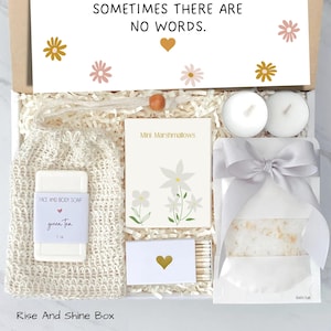 Sympathy Gift Box for Women – Comfort Care Package – Thinking of You – Grief Support – Personalized Card – Send a Hug in a Box