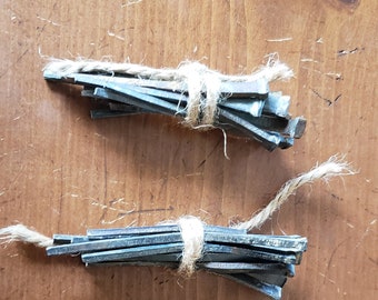 Antique Vintage Coffin Nails Oddities Curio