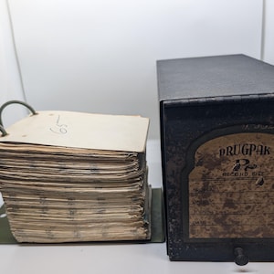 5+ Vintage Prescriptions from 1960s- Doctor Scripts Drug Store RX, Medical Record Ephemera, Scrapbooking, Oddity & Curio Macabre Collections