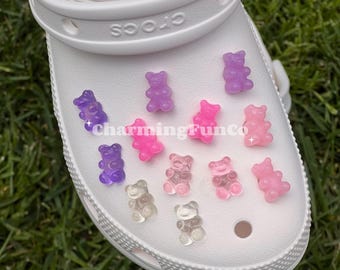 12 STUKS Gummy Bear-schoenclips Charms Easy Clip Exclusief ontwerp