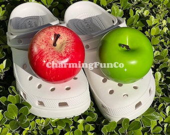 SET Easy-clip Giant 3D Fruit Charms/Exclusive Designs/Shoe Decorations