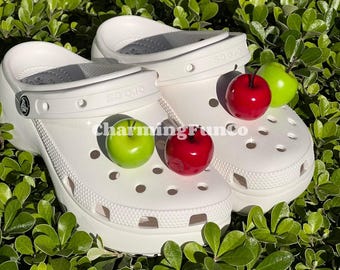 SET Easy-clip 3D Fruit Charms/Exclusive Designs/Shoe Decorations