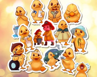 A Series of What the Ducks | Die Cut Waterproof Stickers | Laptop Water Bottle | Bundle and Save! | A-139 | Free US Shipping