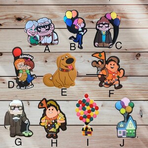 Up Shoe Charms| Up Charms| Shoe Charms|